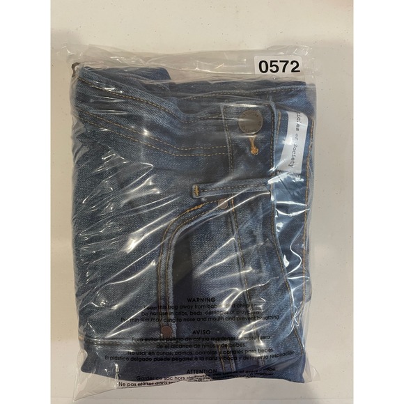 Articles of Society High Rise Wide Leg Jeans Medium Wash Size 28 - Picture 9 of 9